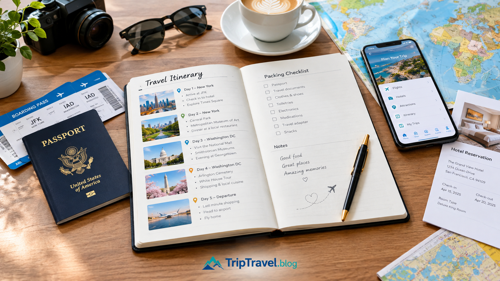 Travel Itinerary Template: Plan a Better Trip From Start to Finish