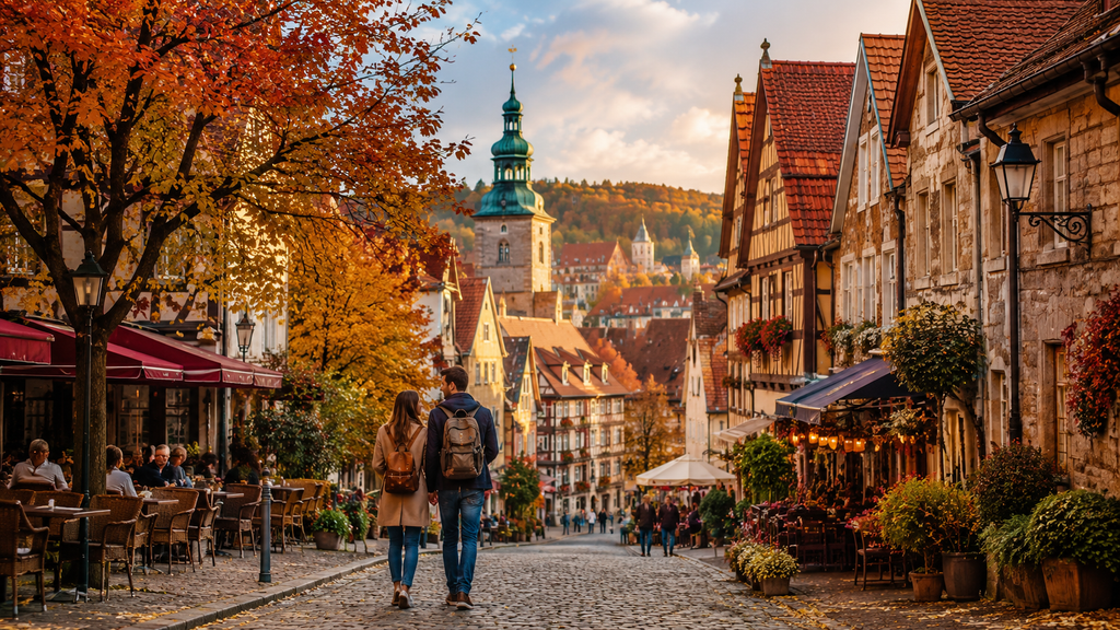 best places to visit in october featuring a beautiful European fall travel destination