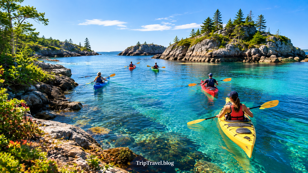 Best places to kayak near me at a scenic coastal kayaking destination